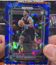 2023-24 Panini Prizm Draft Picks SCOOT HENDERSON Blue ice /99 RC Rookie