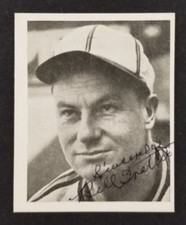 Bill Trotter 1972 TCMA Signed Autograph Baseball Card