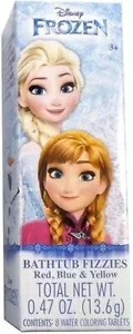 Disney Frozen Bathtub Fizzies Pack of 8 Bath Water Color Tablets - Picture 1 of 1