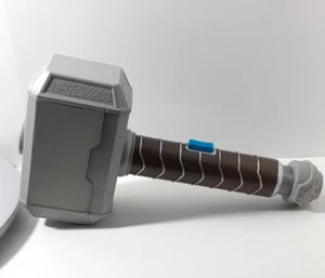 Marvel Avengers Thor Hammer Strike Nerf Power Moves Dart Launching Hasbro 2019 - Picture 1 of 7
