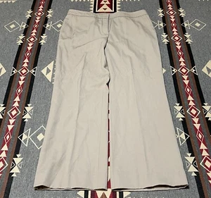 Akris Punto Beige Camel Slacks Womens Sz 6 (Fits 31x26) Career Pants M7 - Picture 1 of 9