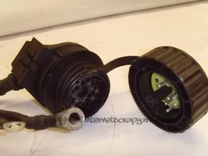 BMW E38 7er 94-01 3,5 V8 M62 ECU Kabelbaum Stecker 1709349 + Kurzschluss w - Bild 1 von 6