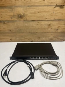 Powerconnect 5424-R Gigabit Switch 0M023F Dell 24 Port - Picture 1 of 12