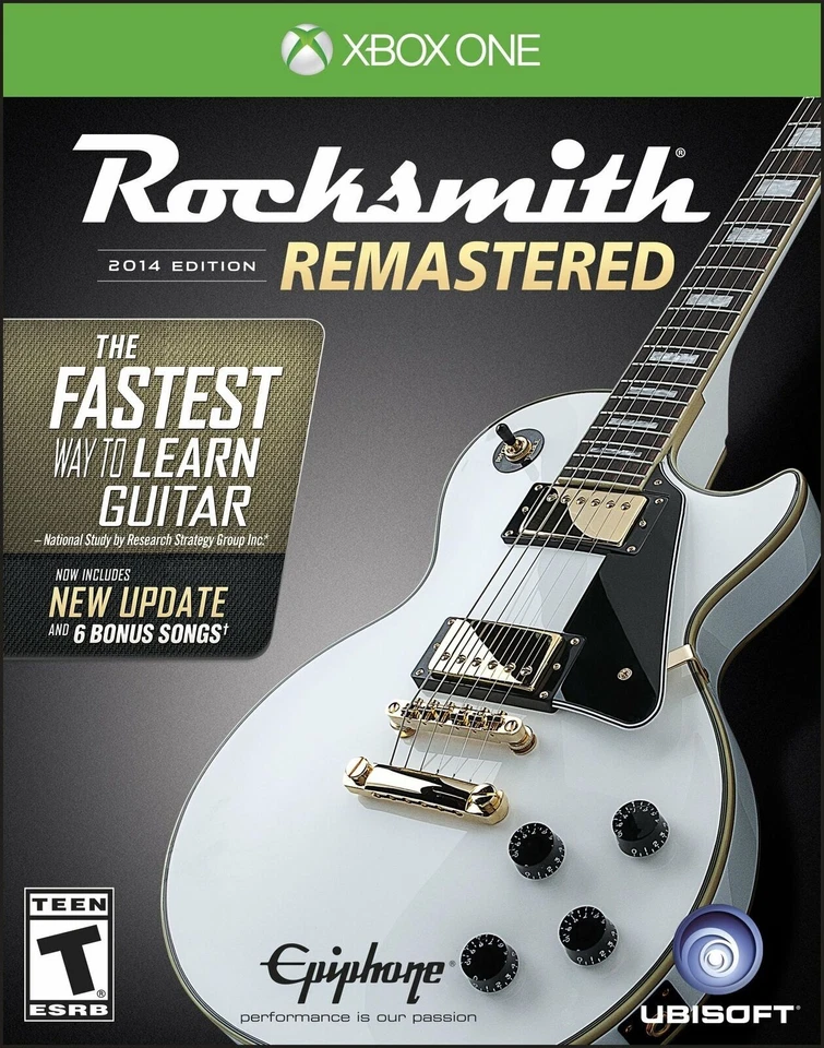 Rocksmith 2014 Edition Remastered (Microsoft Xbox One, 2014) - Image 1 of 1