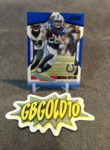 2023 Panini Score Football #14 Jonathan Taylor The Franchise Showcase #'d /100