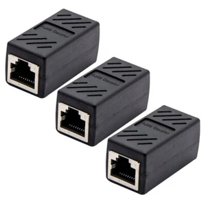 3St Ethernet-Koppler- Auf Weiblich Cat-6-Koppler Cat6- Ethernet-Adapter-Extender - Afbeelding 1 van 12