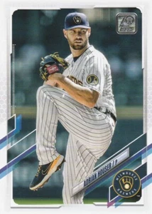 ADRIAN HOUSER (Brewers) 2021 Topps Update Series Card - Card Number US55 - Picture 1 of 2
