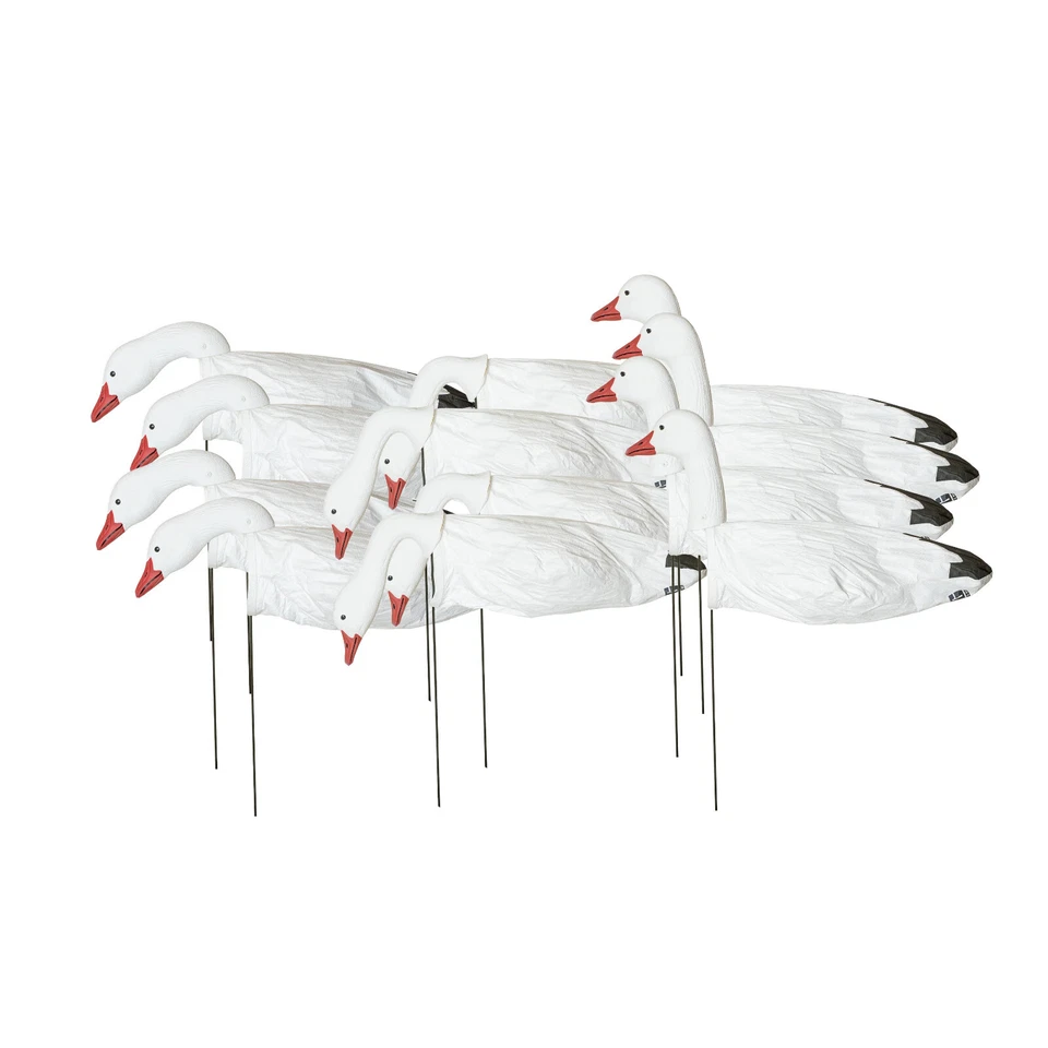 AVERY GHG 3D HEAD PRO-GRADE WINDSOCK DECOYS - SNOW GOOSE WITH HEADS - Image 1 of 1
