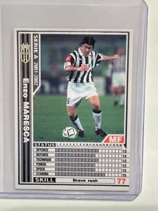 Tarjeta de novato 2001-02 Panini WCCF Serie A Enzo Maresca Juventus 106/288 Chelsea - Imagen 1 de 2