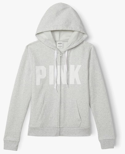 UNDERCOVER Felpa con cappuccio e zip ROSA Victoria's Secret grigia
