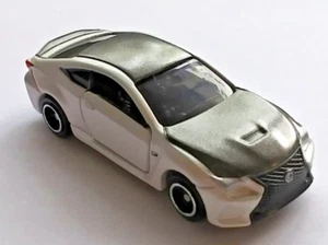 Tomica Lexus RC F Rare Japanese Sports Car, B&W, Opening Doors, New in Open Box - Picture 1 of 8