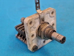 Condensateur variable diélectrique à air 12,5pF - Taille moyenne ~ Eddystone - Photo 1/12
