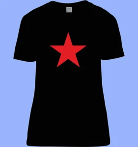 CAMISETA DE CHICA - ESTRELLA ROJA- MANGA CORTA - T-GIRL - Imagen 1 de 2