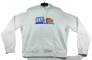 Marmot Hoodie Sweater Womens size XL White Big Logo Long Sleeve Pocket NWOT - Picture 1 of 7