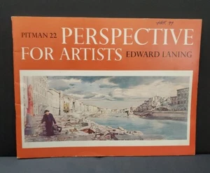 Vintage 1967 Perspective For Artists By Edward Laning - Pitman 22 - Picture 1 of 10