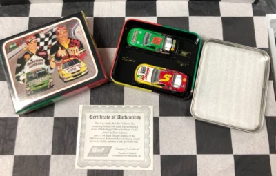 Juego de coche Terry Bobby Labonte #5 #18 en baterías interestatales de hojalata Kellogg's 1:64 Foto 1 de 4