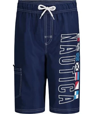 Nautica Little Boys' Colorblock Swim Short NEW size 6 - Image 1 of 4