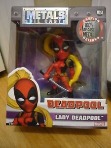 Jada Toys Metals Classic Lady Deadpool (M353) Marvel 4" Diecast Figure, new