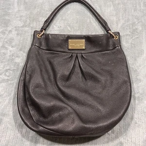 MARC JACOBS NEW YORK SCHWARZ KIESELLEDER HOBO HILLIER HANDTASCHE SCHULTERTASCHE - Bild 1 von 10