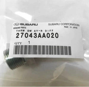SUBARU Genuine 27043AA020 Rear Differential Sensor Temperature - Imagen 1 de 2