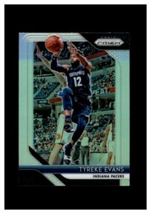 2018-19 Panini Prizm Silver Prizm #94 Tyreke Evans - Indiana Pacers