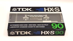 TDK HX-S 90  Blank Audio Cassette Tape (Sealed) New! - Picture 1 of 6