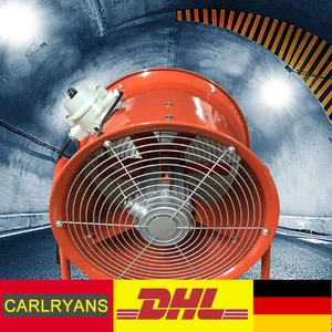 Explosionsgeschützt Lüfter Gebläse Baugebläse Axialventilator Baulüfter 18" inch - Bild 1 von 5