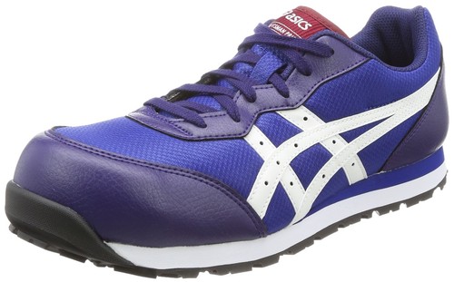 Scarpe antinfortunistiche da lavoro Asics Winjob CP201 JSAA antiscivolo blu indaco bianco 3E