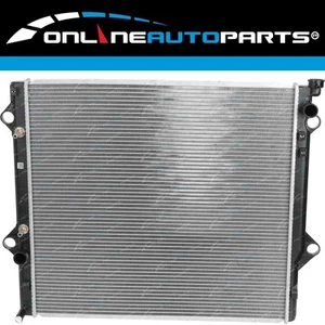 Alloy Core Radiator w/Cooler for Toyota Landcruiser Prado Auto/Manual 2002-2009 - Picture 1 of 8