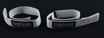Correas de elevación duraderas con palmeadas unisex Gymshark CG2 blanco roto talla única nuevas con etiquetas Foto 1 de 4