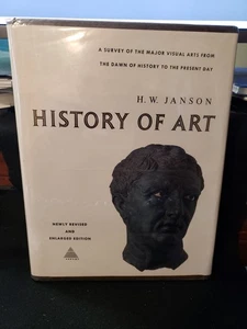 HISTORY OF ART by H W Janson survey of major visual arts 1974 coffee table book - Bild 1 von 2