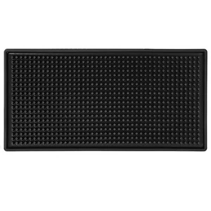 Rubber Bar Mat by (12x6 Inches) | Drying, Durable & Stylish Spill Mats for Ba... - Picture 1 of 6