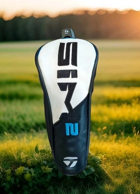 Cubierta de cabeza de rescate híbrida TaylorMade Golf SIM2 con etiqueta ajustable genuina OEM EN MUY BUENA CONDICIÓN  Foto 1 de 4