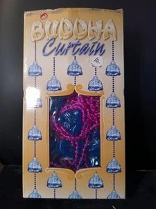 BUDDHA GARDINE LILA UND BLAU HÄNGEGARDINEN - Bild 1 von 6