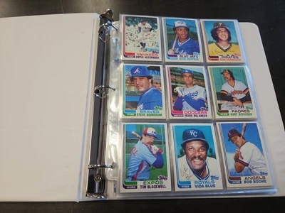 Juego casi completo de béisbol Topps 1982 negociado 131/132 - Falta Cal Ripken Jr RC Foto 1 de 4