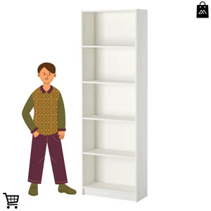IKEA GERSBY Bookcase Space-Saving Storage Solution Shelf Shelving Unit 60x180cm - Picture 1 of 3