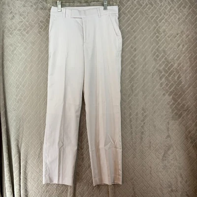 Calvin Klein Boys 12 Dress Pants White Canvas Nautical Coastal Straight Leg - Image 1 of 4
