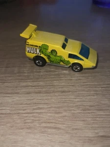 VTG 1979 Hot Wheels Incredible Hulk Spoiler Sport Yellow Van Marvel - Picture 1 of 8
