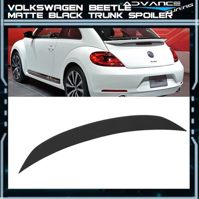 Fits 12-19 Volkswagen VW Beetle A5 HB OE Factory Style Trunk Spoiler Matte Black Foto 1 de 4