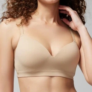 Soma Enbliss Wireless Bra 38DDD Warm Amber nude color new 570222679 - Picture 1 of 6