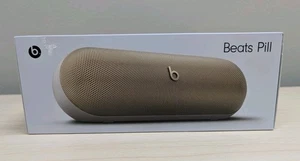 Beats Pill Portable Wireless Bluetooth Speaker - Champagne Gold - New in Box - Picture 1 of 5