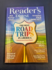 Reader's Digest May 2021 Best Road Trips In America Great Drives,  Hug benefits. - Imagen 1 de 1