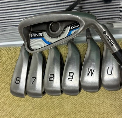 Набор айронов Ping Gmax Black Dot 5-PW, UW Senior Flex CFS 65 графит для правосторонней стойки - Изображение 1 из 4