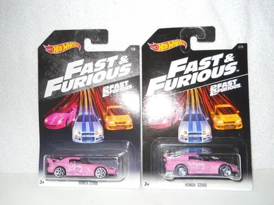 Hot Wheels Fast & Furious 2Fast 2Furious SUKI Honda S2000 lote de 2: PR5 e Y5 Foto 1 de 4