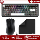 ATTACK SHARK Gaming Keyboard and Mouse Combo 60% Compact RGB