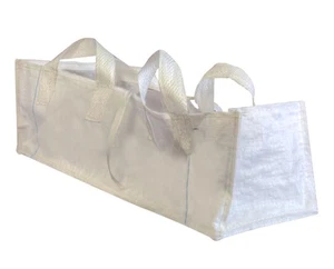 Carry All Reusable Tote Bag Medium Rectangle Multi Purpose Storage Bin Organizer - Picture 1 of 4
