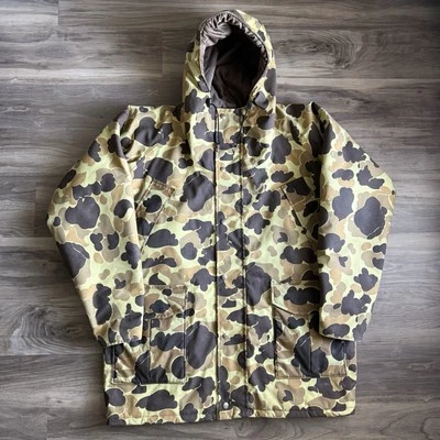 Vintage LL Bean GoreTex Jacket Mens XL Duck Camouflage Hunting Outdoor USA 90s - Image 1 of 4