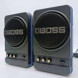 BOSS Studio Monitor Speaker MA-12 Pair 100V Tested Working Vintage Japan AI186 - Picture 1 of 14