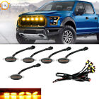 5Pcs/Unit Universal For Ford Toyota Truck Raptor Led Amber Front Grille Lights