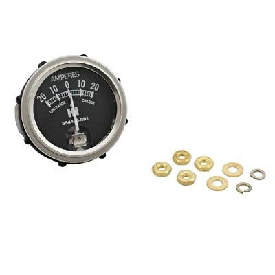 Amp Gauge amperímetro se adapta a Farmall IH Cub A B BN AV B C H MD I6 W4 W6 Super Foto 1 de 4